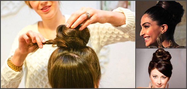 Top-Knot Bun.weddingplz