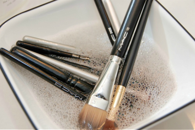 Clean Your Makeup Brushes