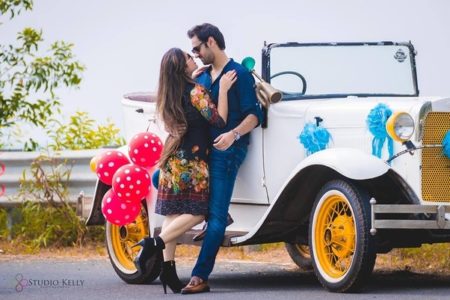Pre-Wedding Shoot With Car Is Forever! | Weddingplz