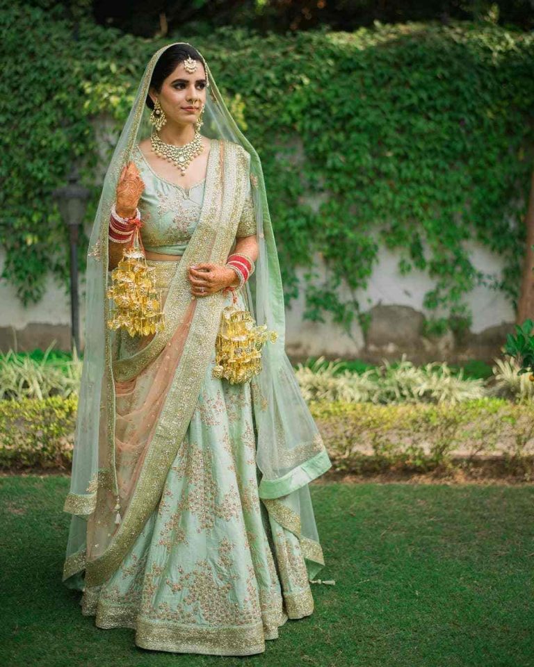 Pastel Lehengas That Can Give You The Dreamy Bride Look - Weddingplz Blog