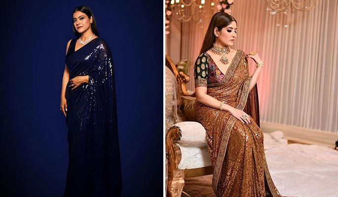 Shimmer Lycra Saree In Dusty Pink Colour | islamiyyat.com