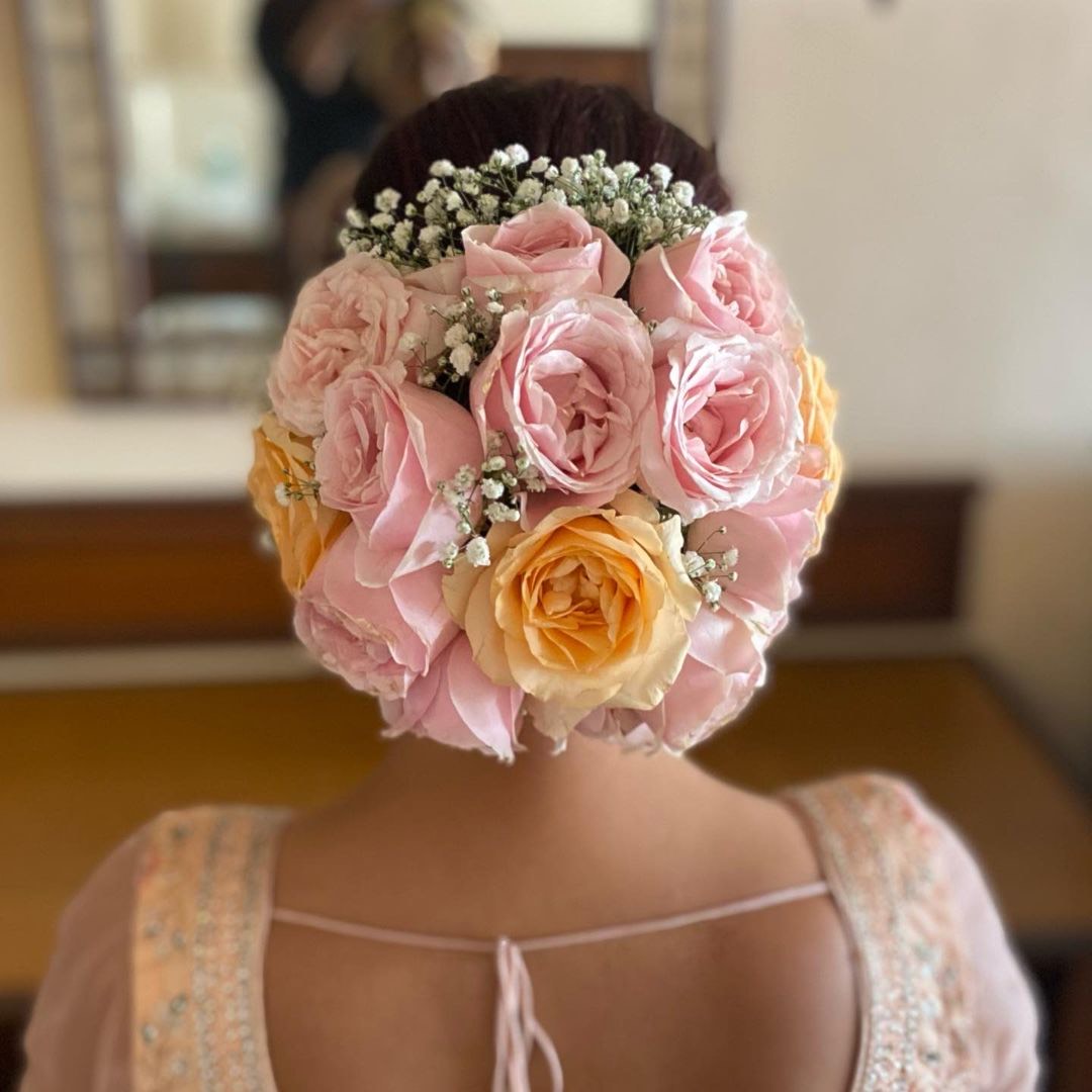 Latest 20 Bun Hairstyles for Bride in 2024 - MyGlamm