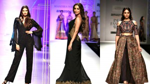 aditi malaika shetty at amazon fashion week