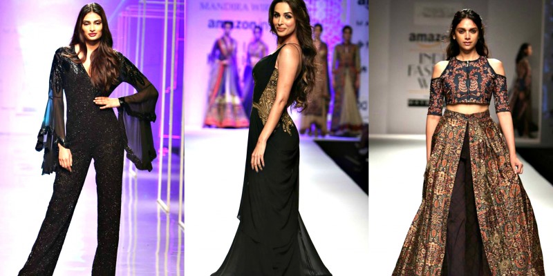 aditi malaika shetty at amazon fashion week