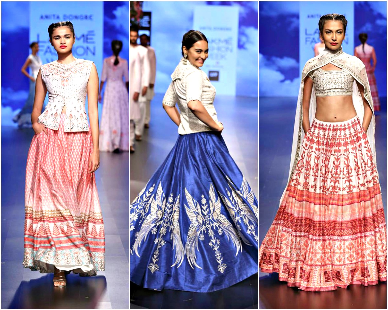 sonakshi sinha lakme fashion week