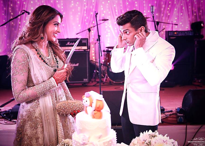 wedding cake karan bipasha