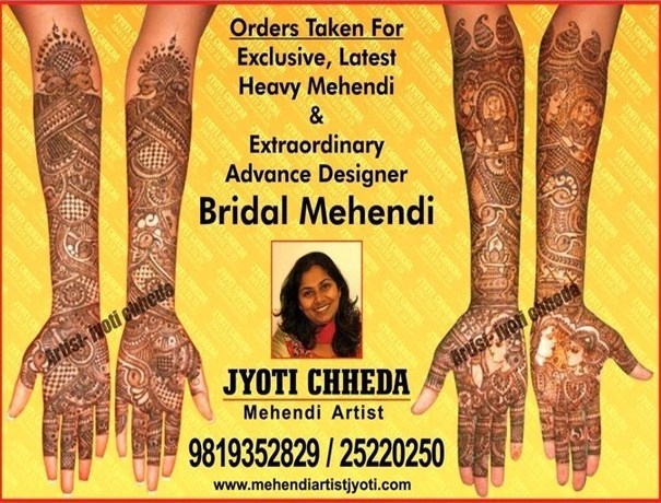 Top 10 Bridal Mehendi Artists In Mumbai