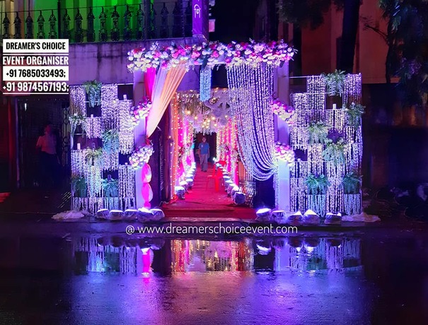 Stage Decoration For Wedding In East